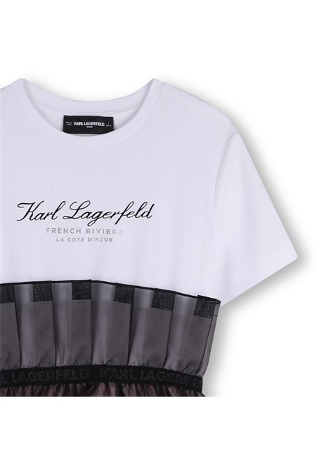 Abito con logo KARL LAGERFELD KIDS | Z31140N54